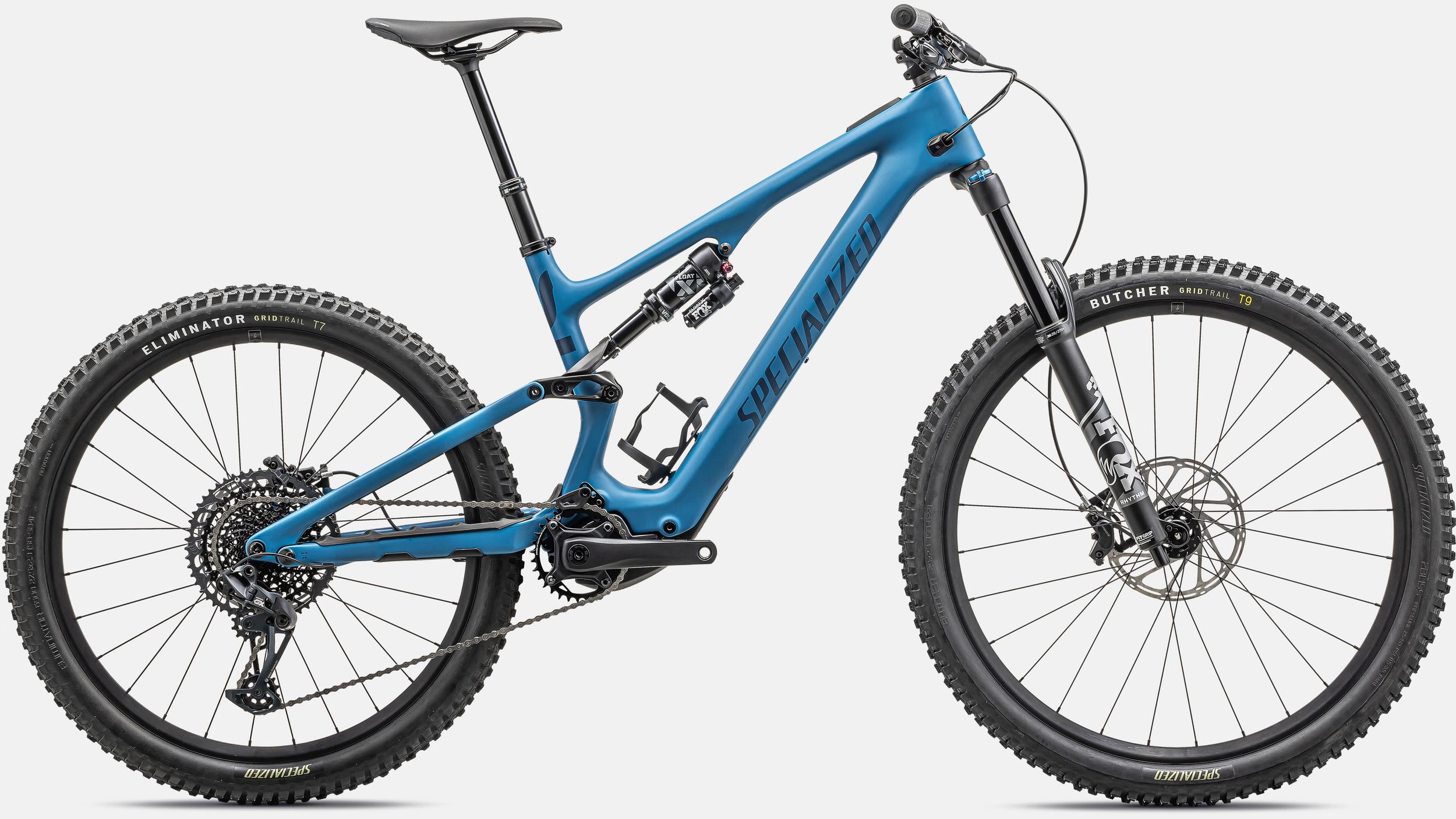 2023 Specialized TURBO Levo SL Comp 29" Carbon Mountain Bike - S6, SATIN MYSTIC BLUE / MYSTIC BLUE METALLIC / SILVER DUST