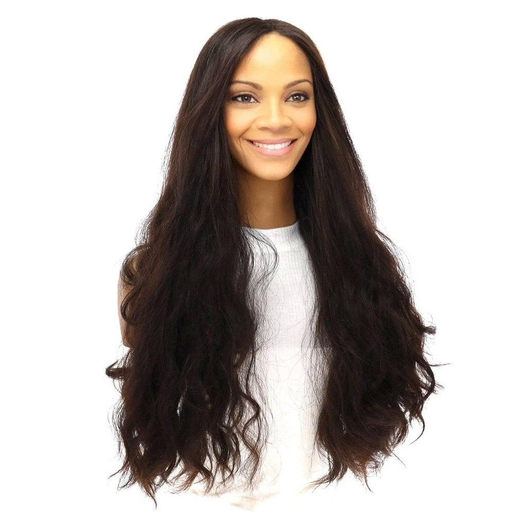 26" Secret Lace Top Wig #2 Neutral Dark Brown Wavy