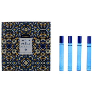 Acqua Di Parma Unisex Roll On Set - Blu Mediterraneo Discovery Collection, 4 Piece