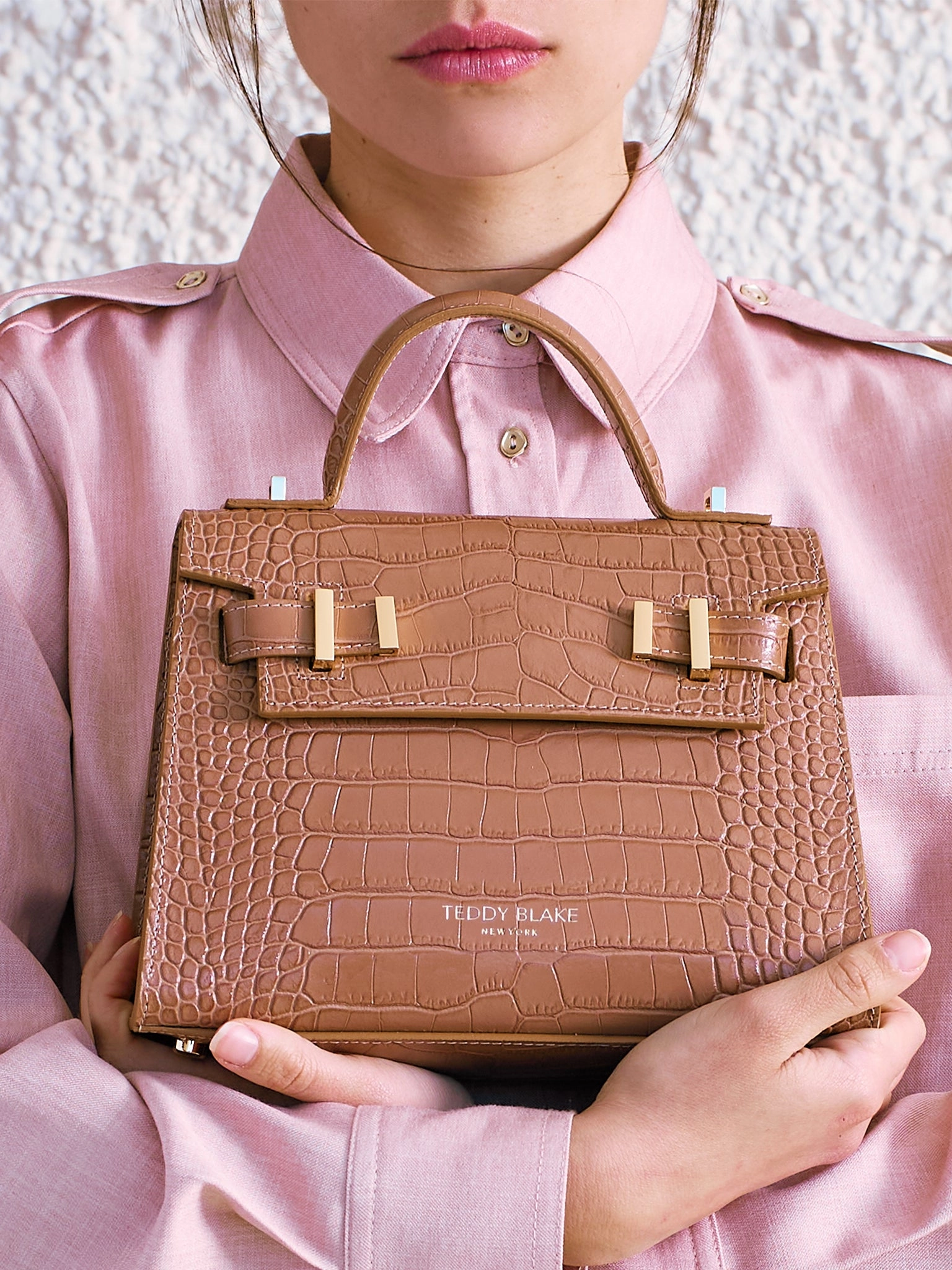 Ava Croco  9" - Dark Blush
