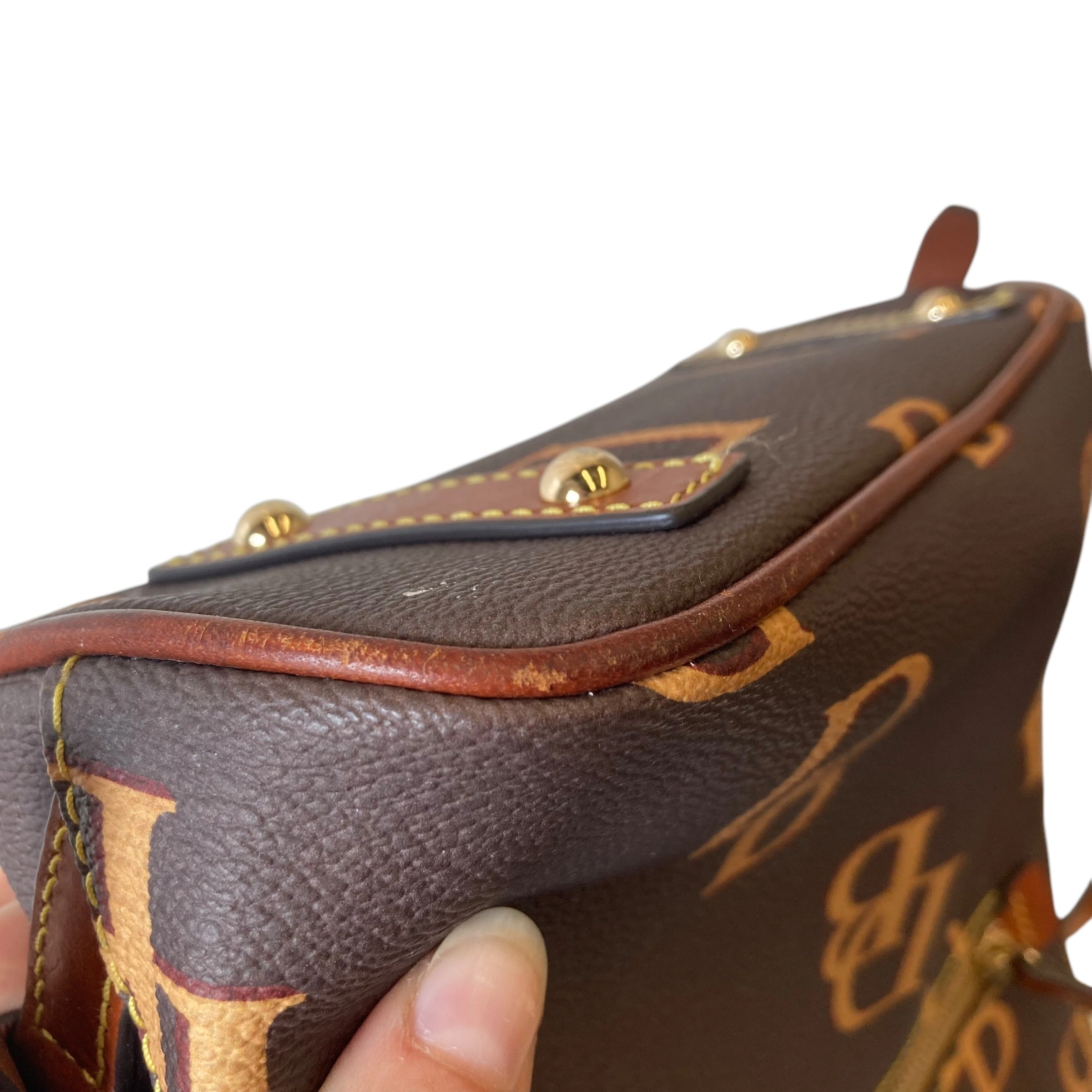 Backpack Designer By Dooney And Bourke In Brown, Size:Small