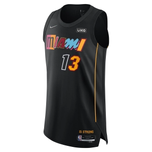 Bam Adebayo Nike Miami HEAT Mashup Authentic Jersey