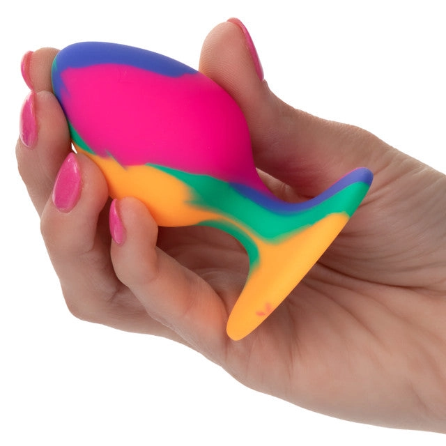 Cheeky Tie-Dye Butt Plug - Medium