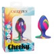 Cheeky Tie-Dye Butt Plug - Medium