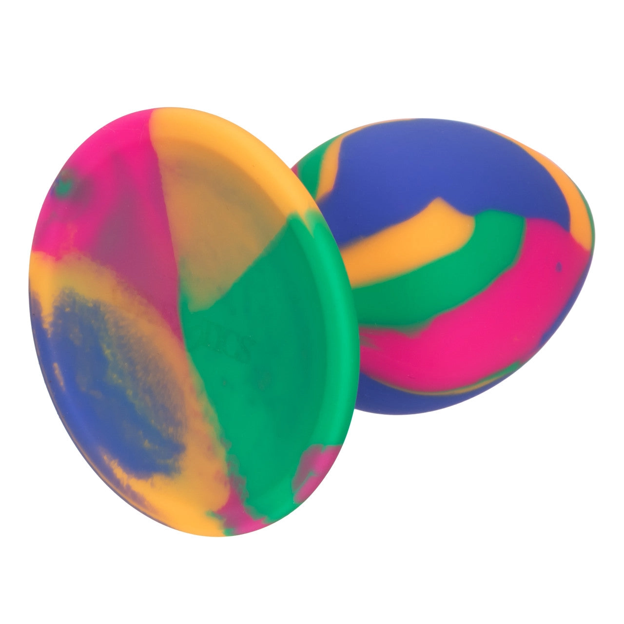 Cheeky Tie-Dye Butt Plug - Medium