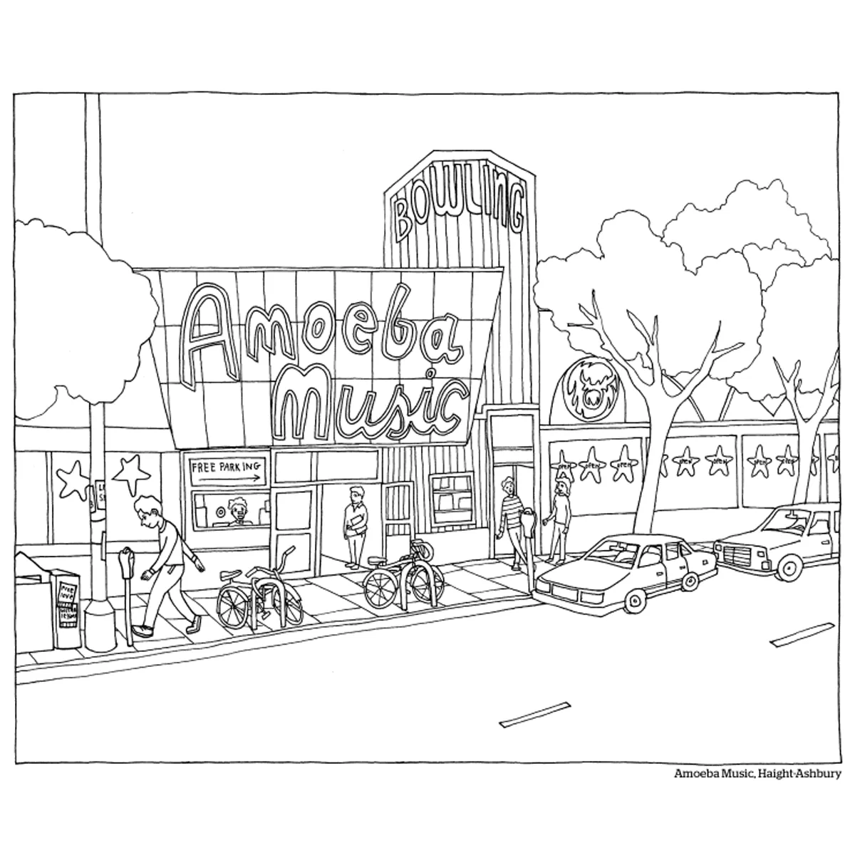 Color this Book: San Francisco