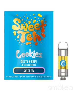 Cookies 1g Delta 8 Vape Cartridge - Sweet Tea
