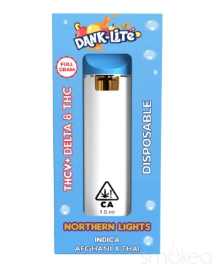 Dank Lite 1g THCV  Disposable Vape - Northern Lights