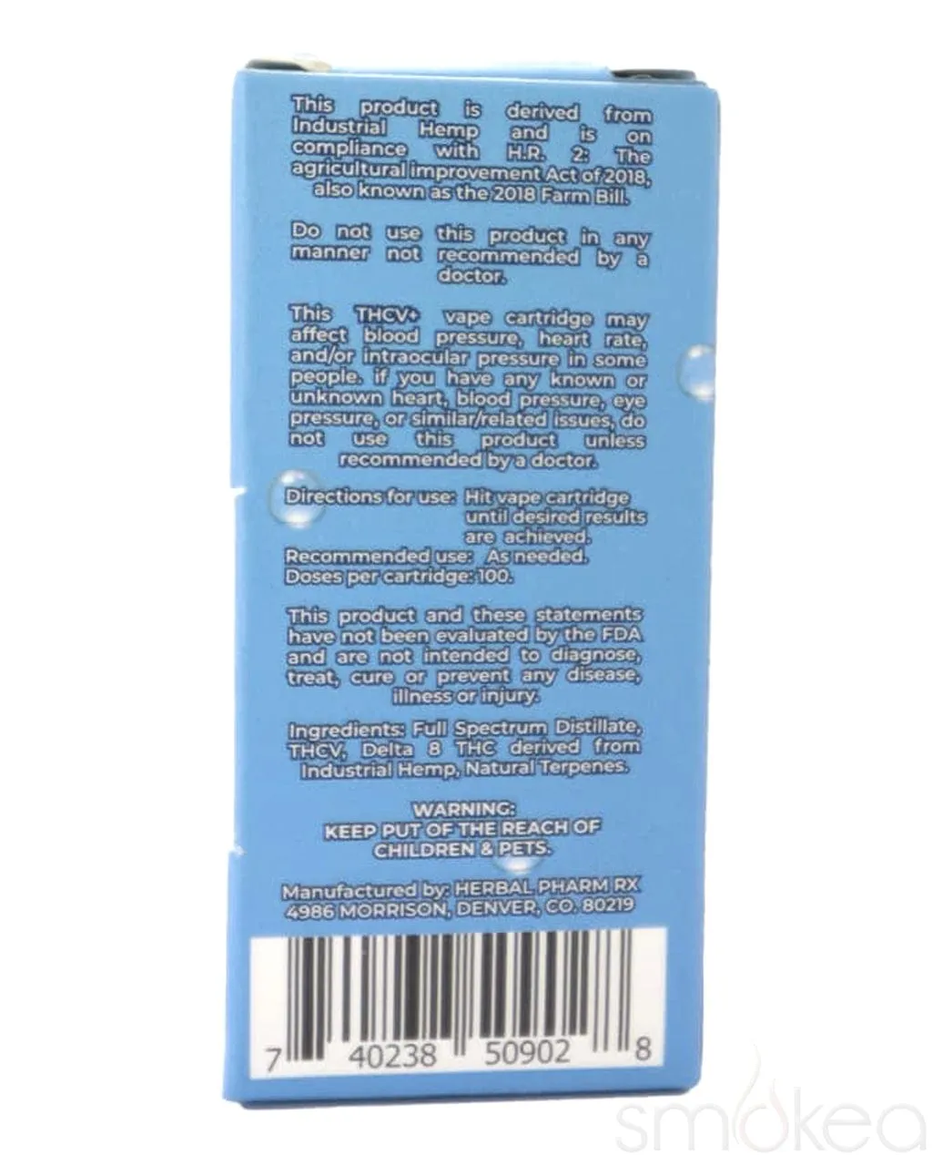 Dank Lite 1g THCV  Vape Cartridge - Durban Poison