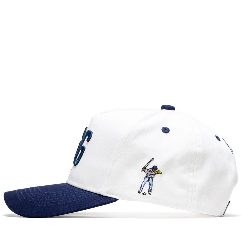 Eastside Golf 5 Panel Hat - Bright White/Midnight
