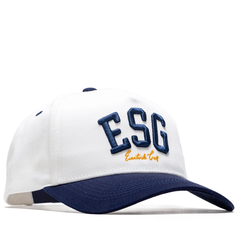 Eastside Golf 5 Panel Hat - Bright White/Midnight