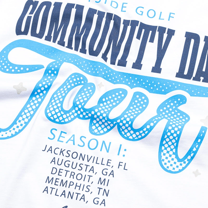 Eastside Golf Community Tee - Bright White