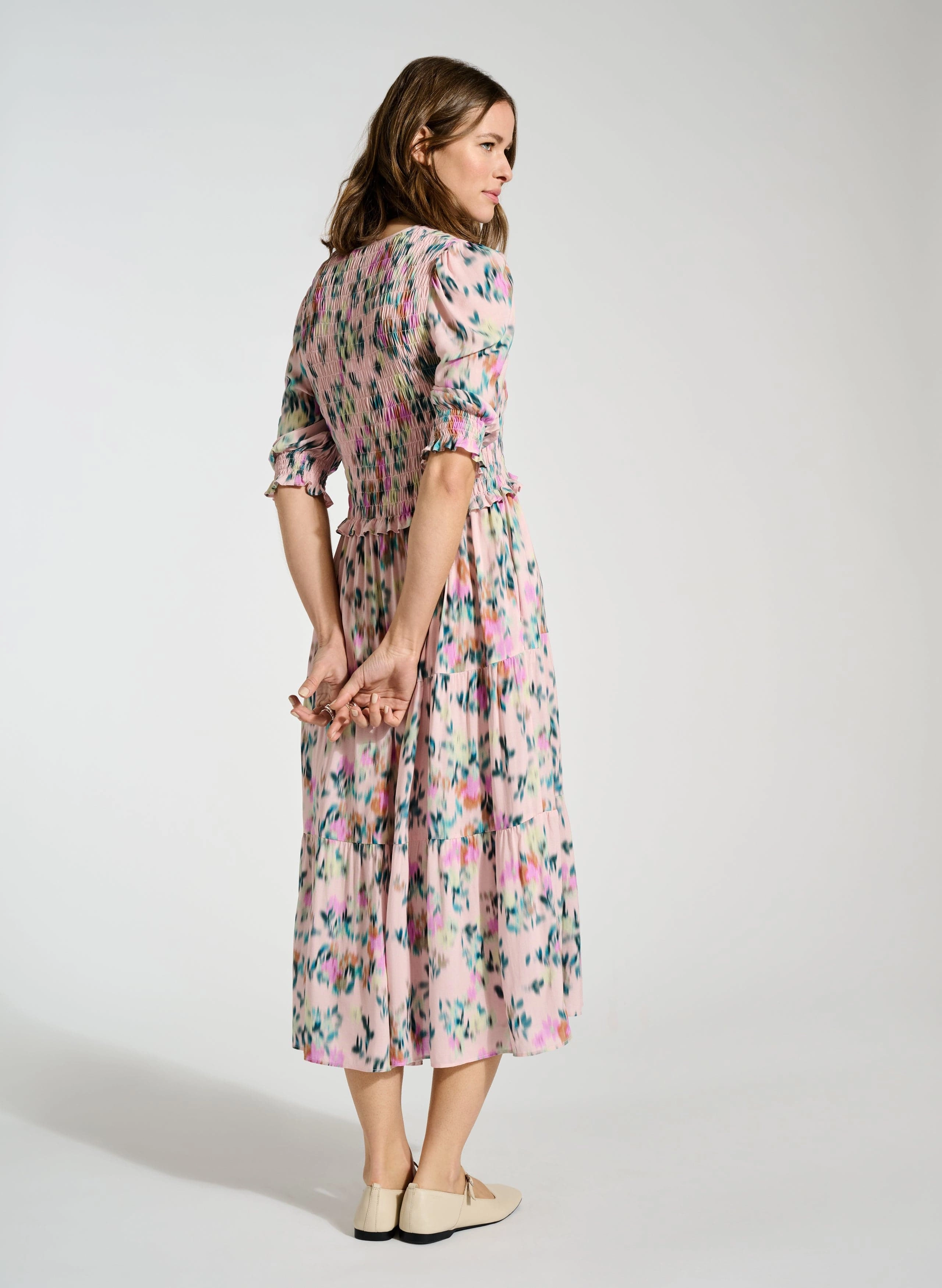 Florence LENZING™ ECOVERO™ Dress | Pink Floral