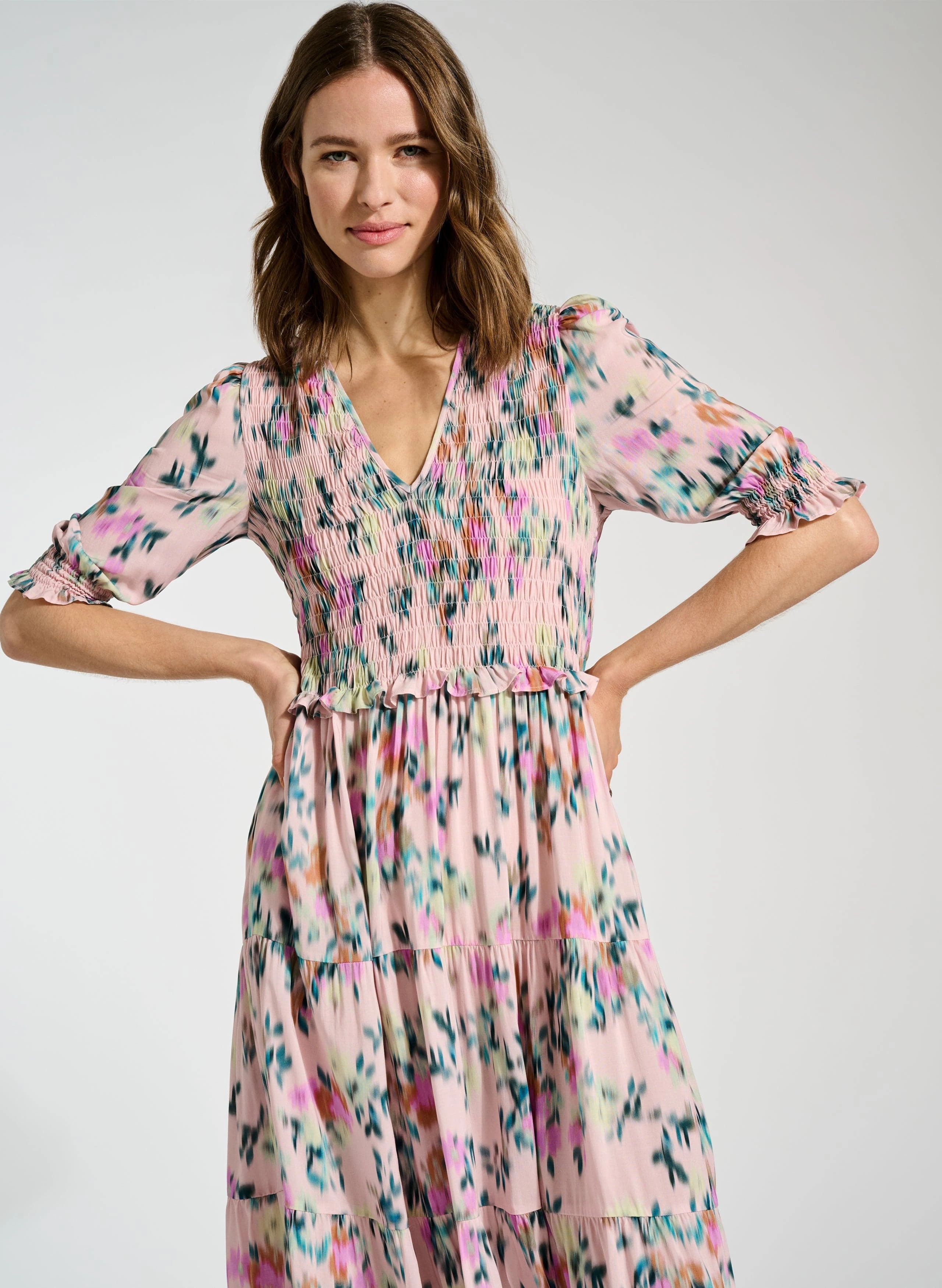 Florence LENZING™ ECOVERO™ Dress | Pink Floral