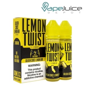 Golden Coast Lemon Bar Twist E-liquid 120ml