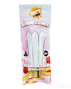 Goo'd THCA Snow Cones Pre-Rolls - Wedding Cake