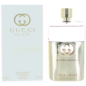 Gucci Women's Eau De Parfum Spray - Guilty Pour Femme Captivating Fragrance, 3 oz