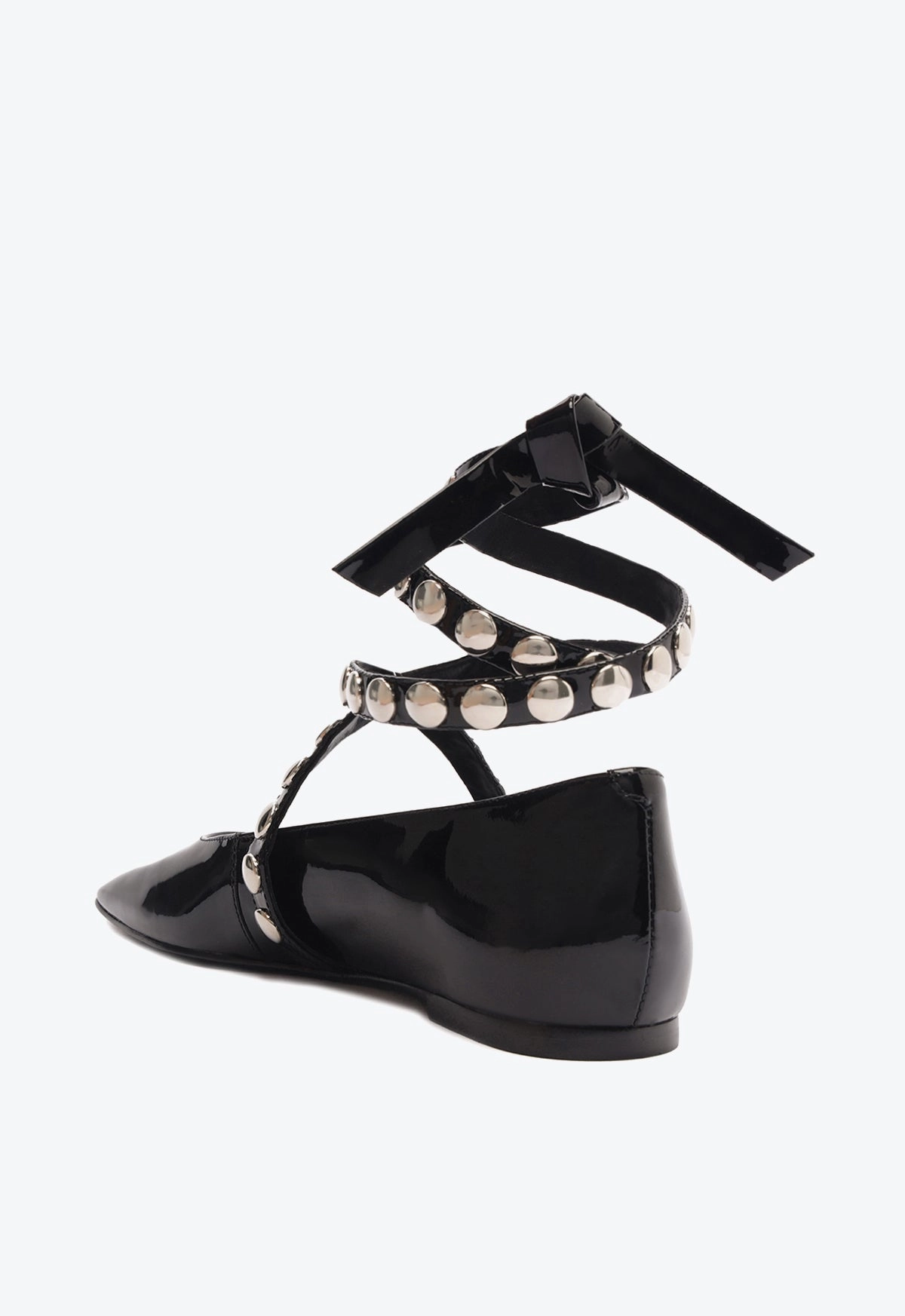 Jaycie Patent Leather Flat