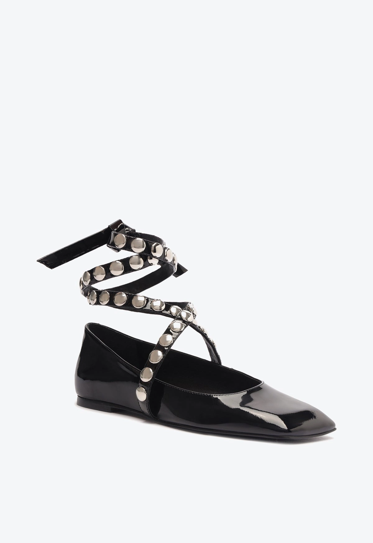 Jaycie Patent Leather Flat