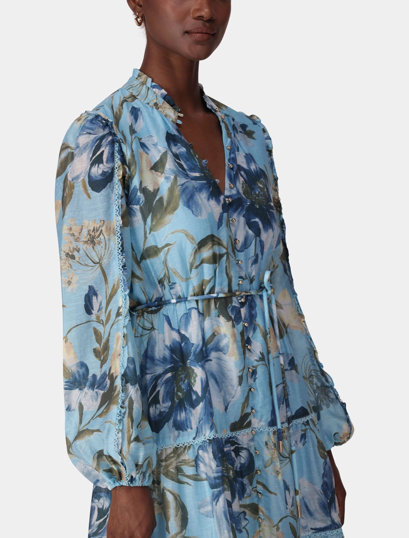 Jessie Button Down Midi Dress