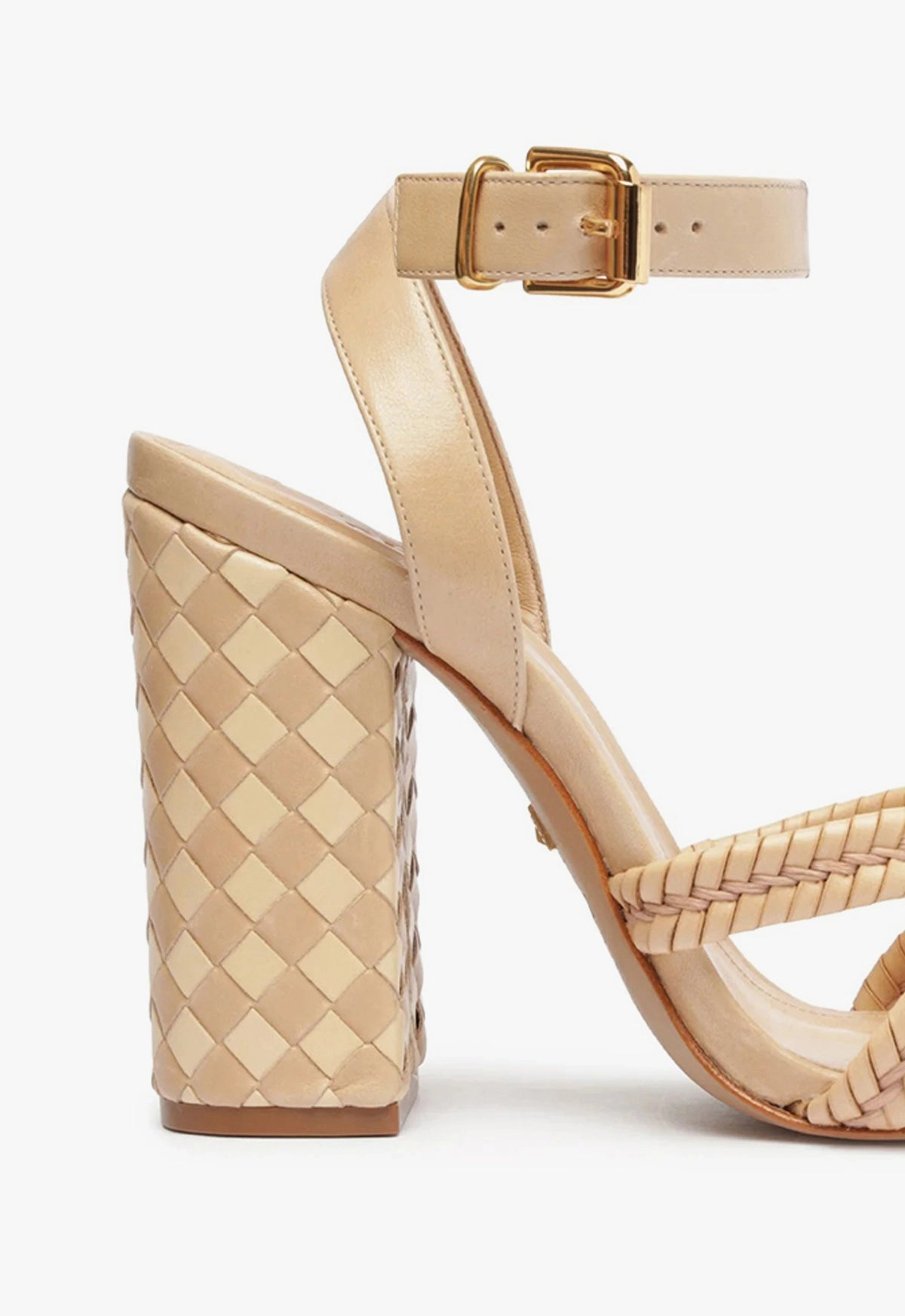 Kareena Woven Leather Sandal