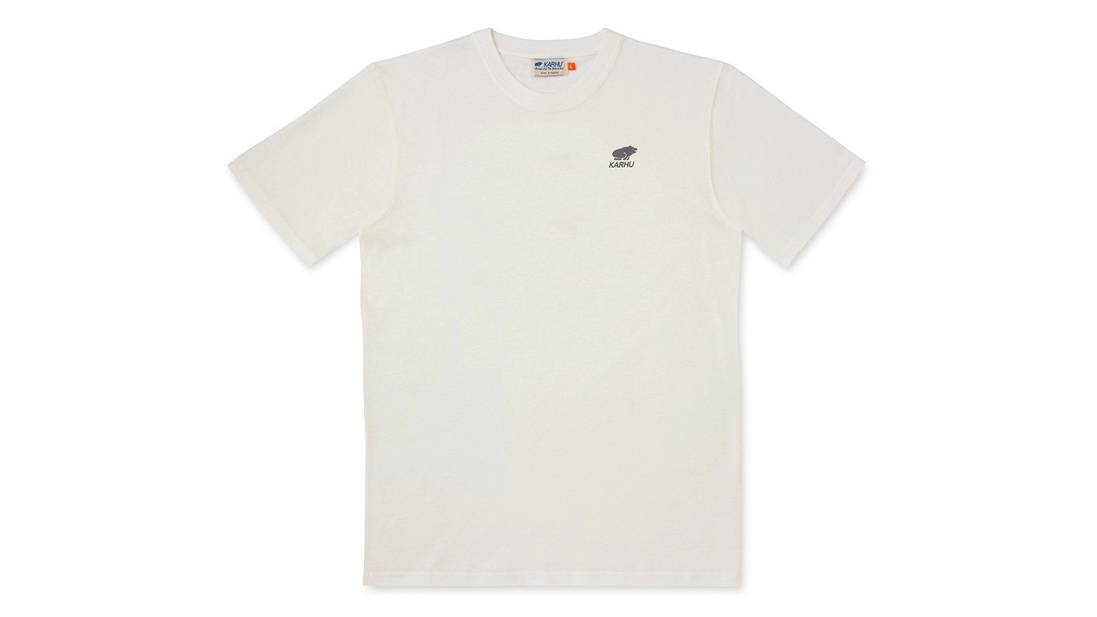 KARHU WORLDWIDE T–SHIRT  - BRIGHT WHITE / GULL