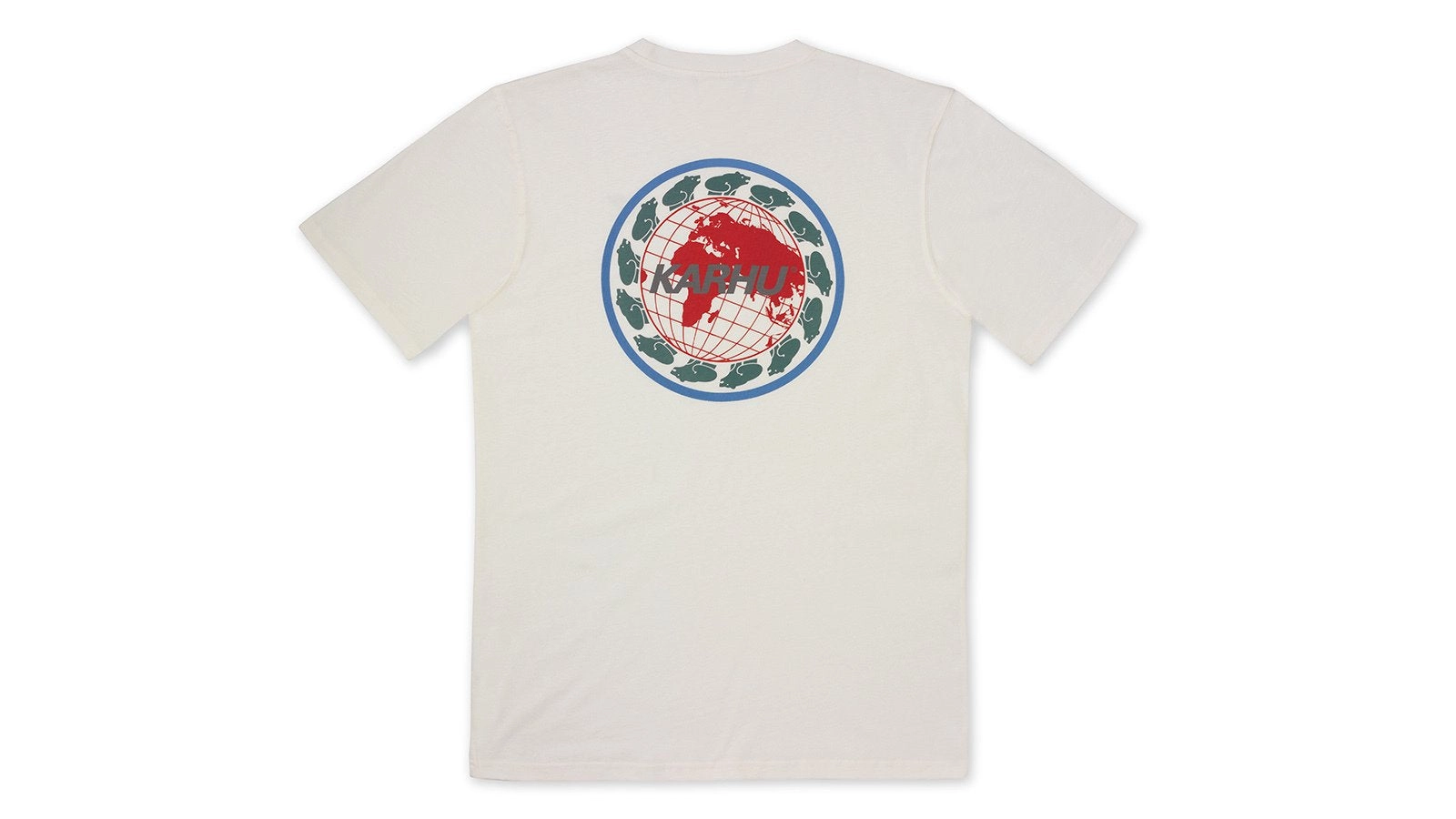 KARHU WORLDWIDE T–SHIRT  - BRIGHT WHITE / GULL