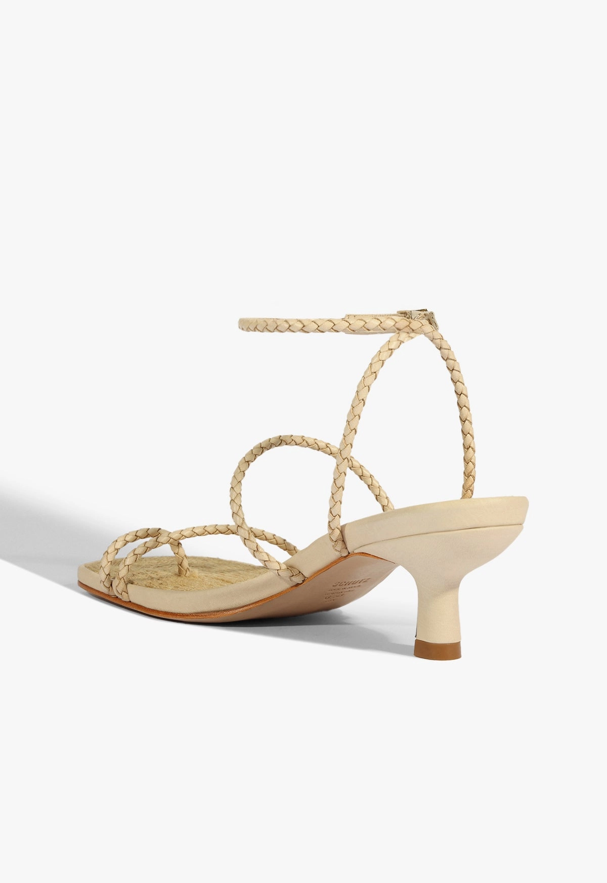 Kaya Straw Mid Sandal