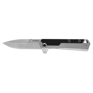 Kershaw Pocket Knife - Oblivion Spear Point Plain Edge Steel Blade Everyday | KW3860
