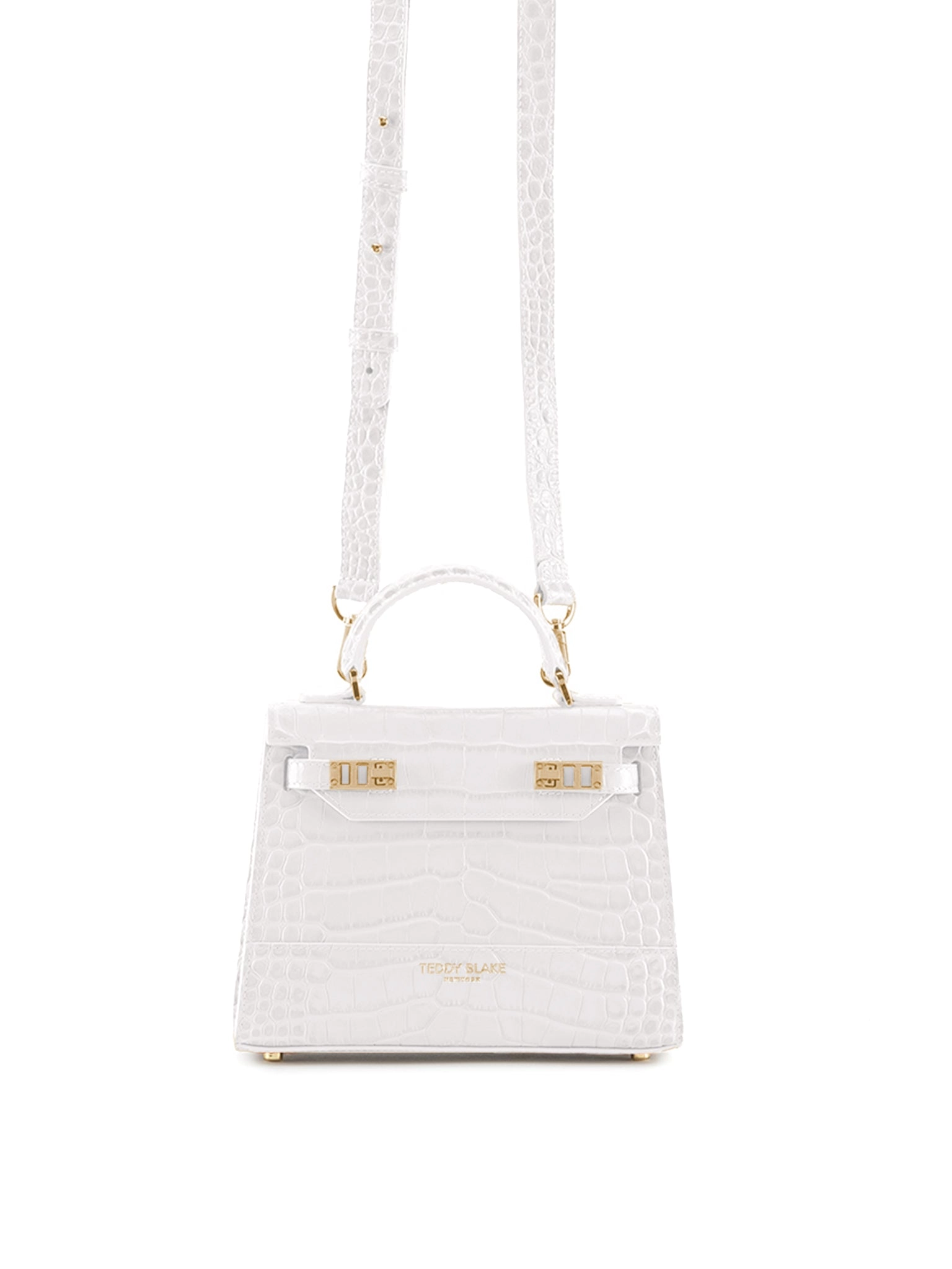 Kim Croco 9" - White