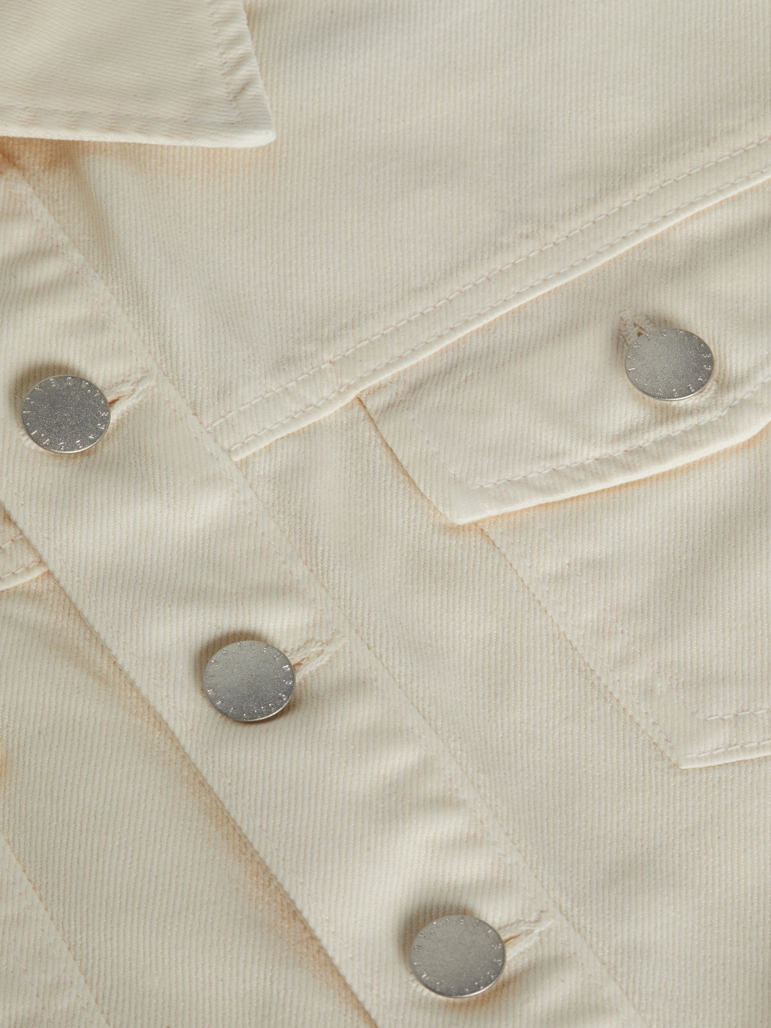 Koda Coated Cropped Denim Jacket