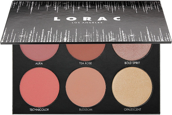 LORAC Shine Bright Color Source & Light Source Cheek Palette