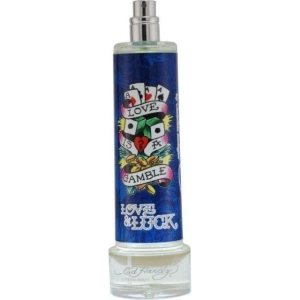 LOVE & LUCK Men by Ed Hardy Christian Audigier 3.4 Cologne New tester