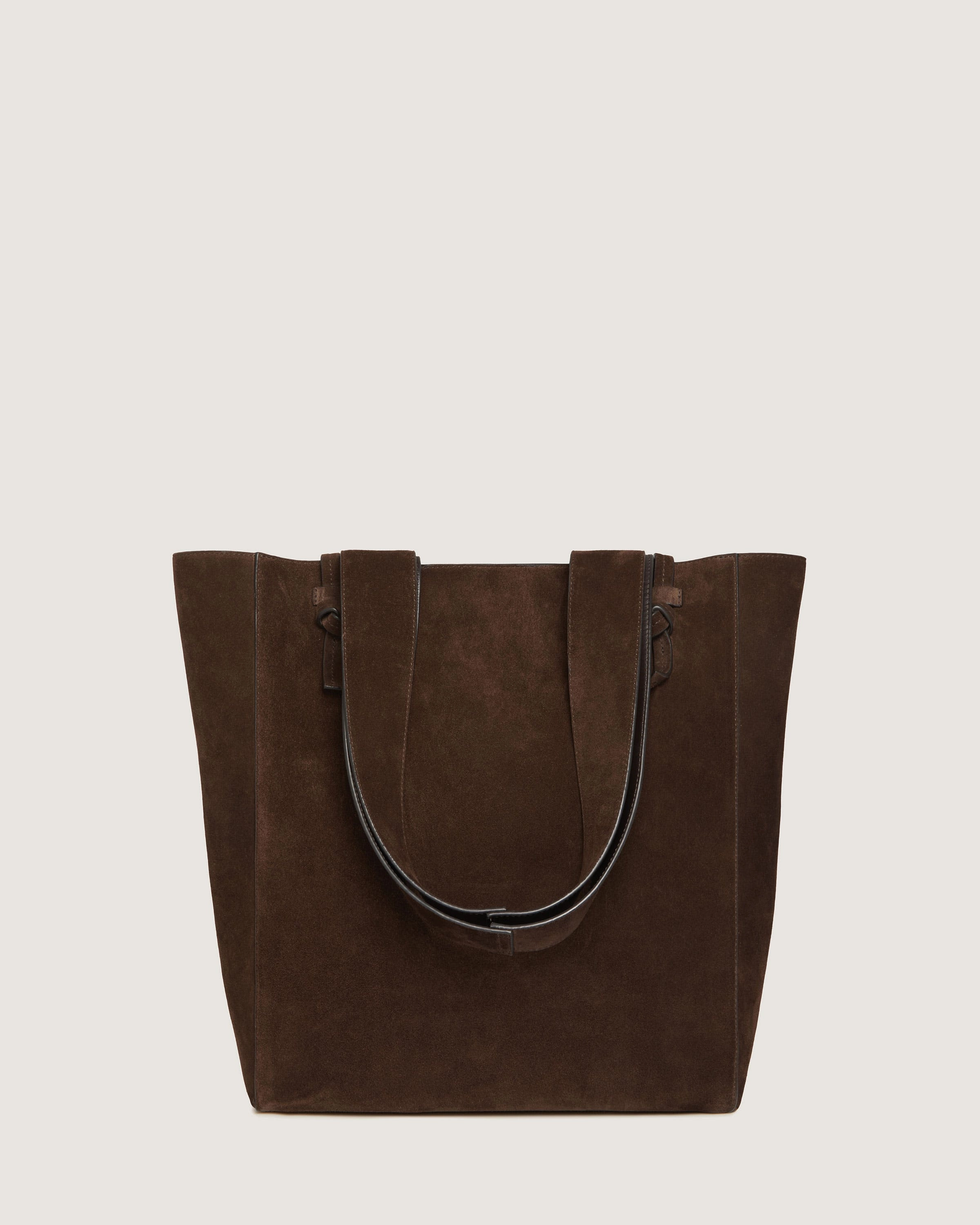 Melody Tote - Chocolate Suede