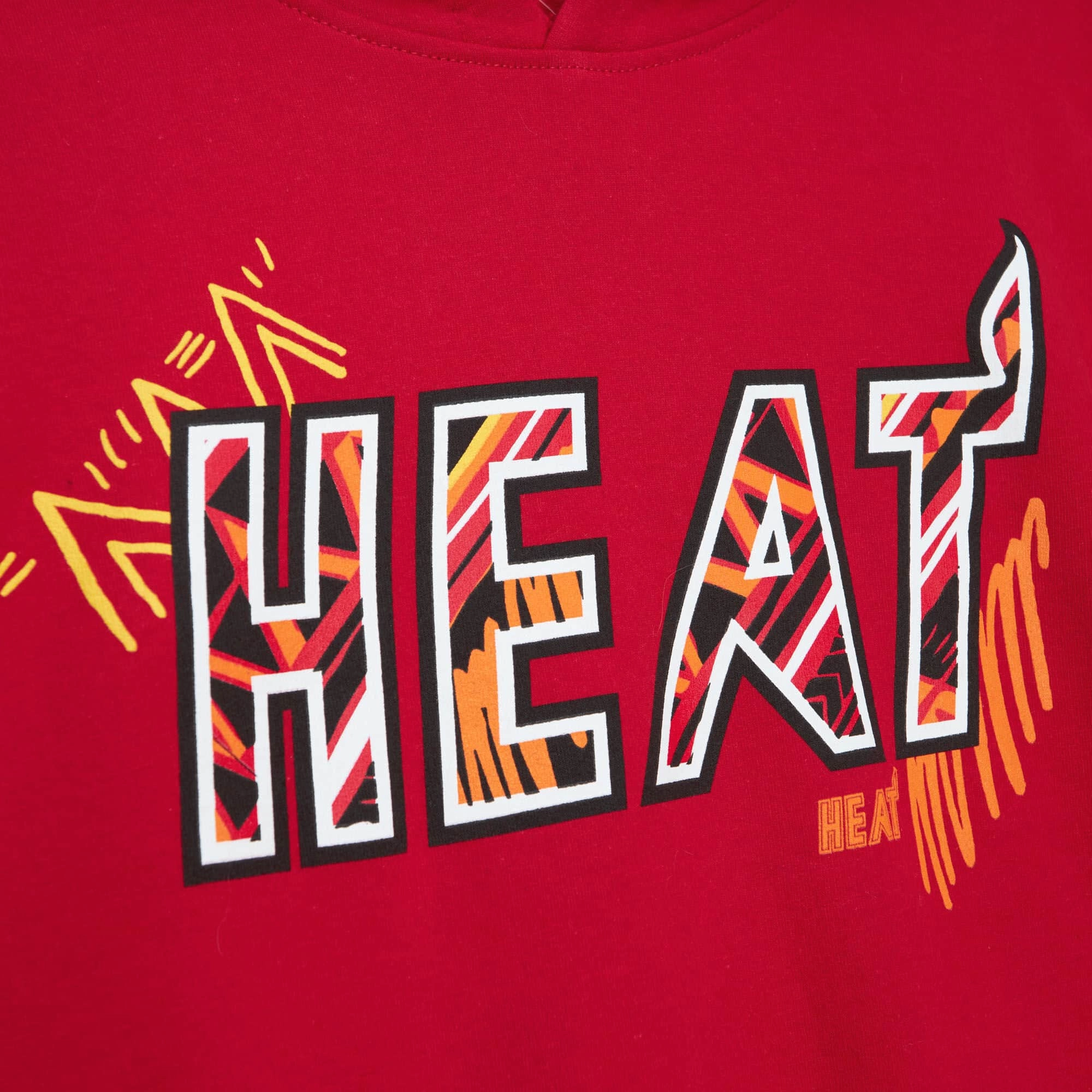 Mitchell & Ness Miami HEAT Game Day Pattern Hoodie