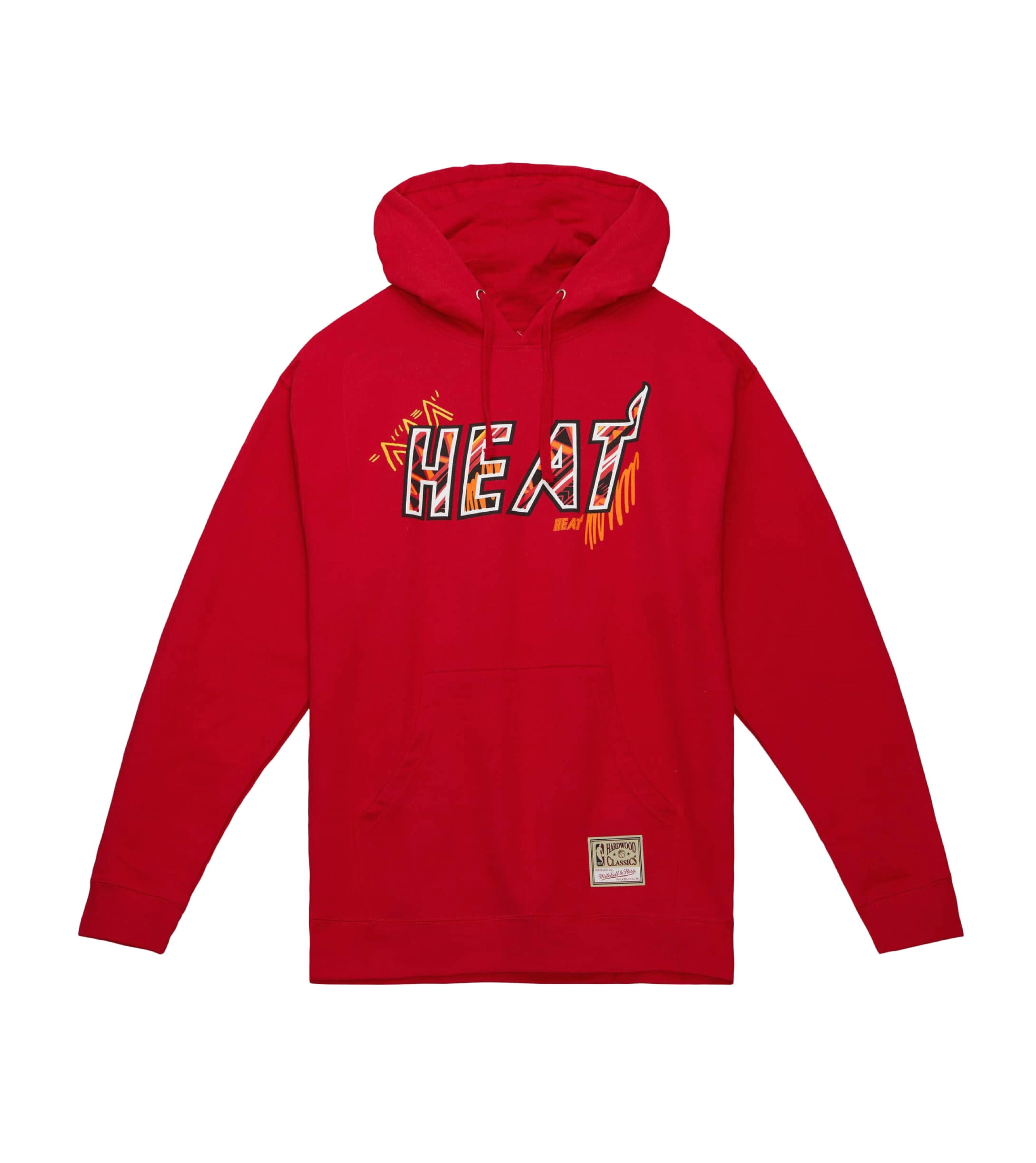 Mitchell & Ness Miami HEAT Game Day Pattern Hoodie