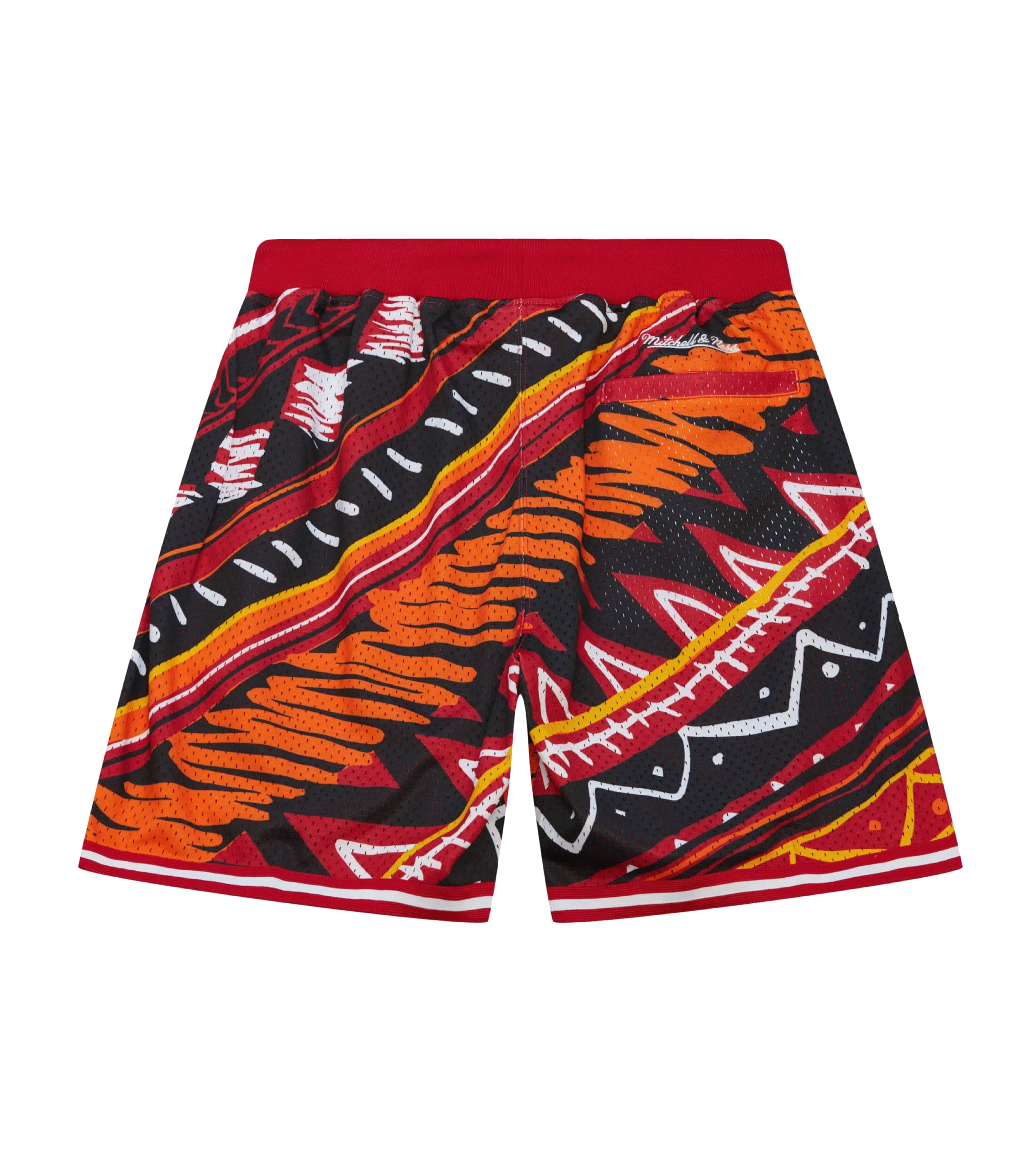 Mitchell & Ness Miami HEAT Game Day Pattern Shorts