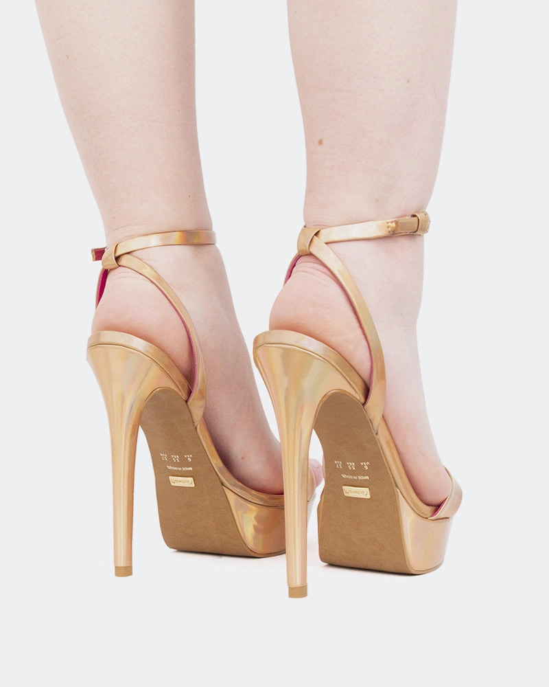Morena Gold Mirror