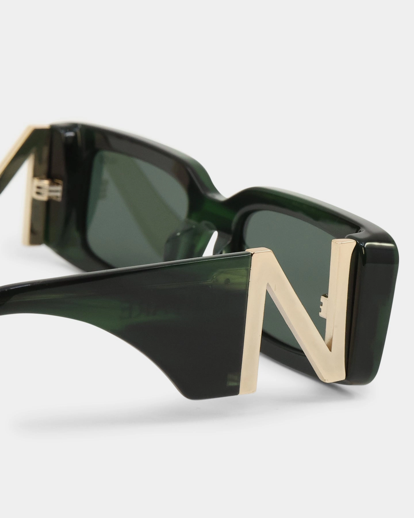 NUQE Elevare Sunglasses Green/Gold