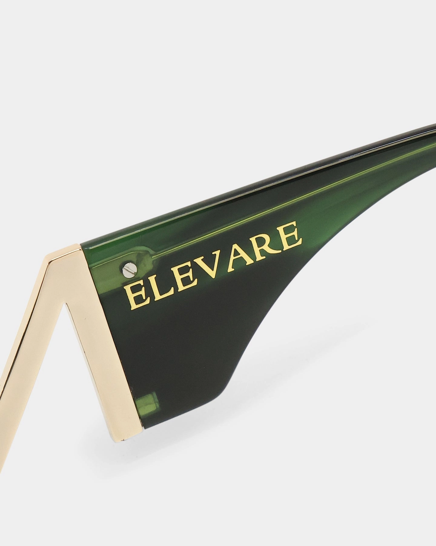 NUQE Elevare Sunglasses Green/Gold