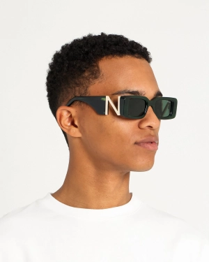 NUQE Elevare Sunglasses Green/Gold