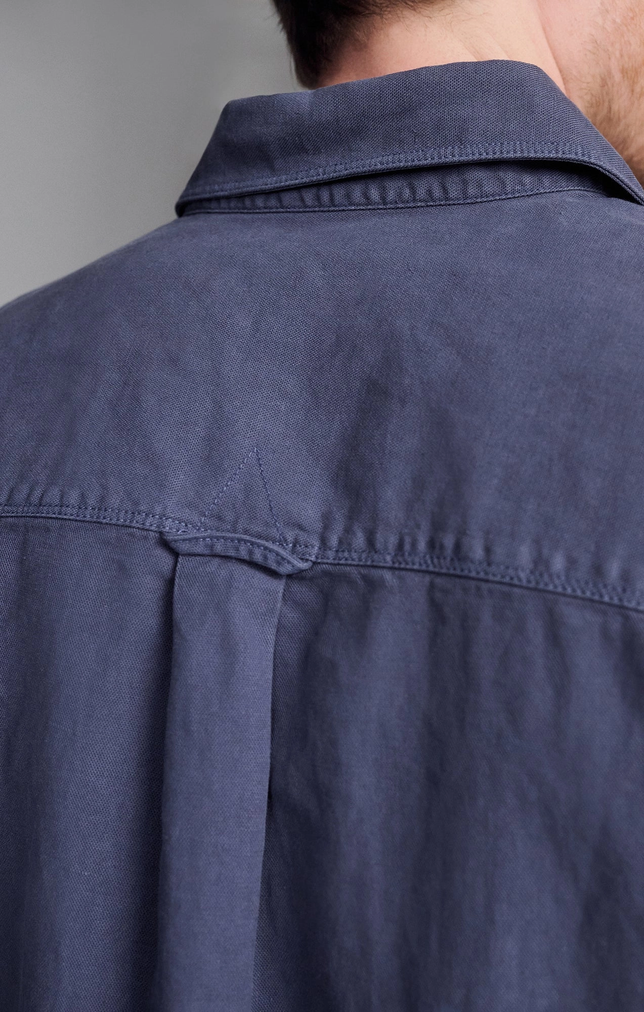 ONE POCKET LONG SLEEVE BUTTON-UP SHIRT IN OUTER SPACE