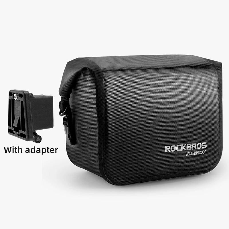 ROCKBROS Waterproof Bicycle Bag Folding Bike Front Basket Shoulder Pack Handlebar Bag
