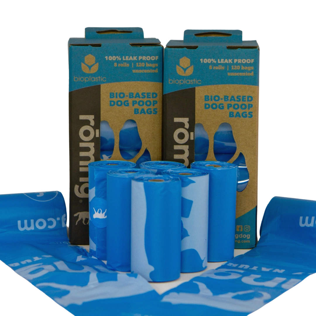 Romng (Alpha Dog) Poop Bags HDPE Cornstarch Bio-Bags