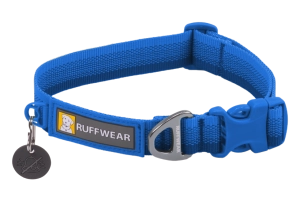 Ruffwear Front Range Dog Collar in Blue Pool
