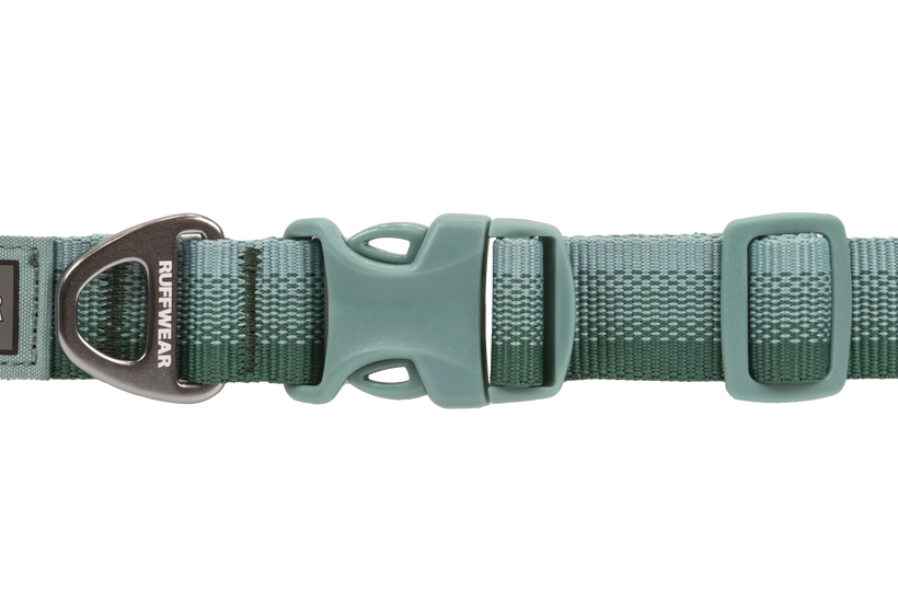 Ruffwear Front Range Dog Collar in River Rock Green