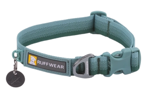 Ruffwear Front Range Dog Collar in River Rock Green