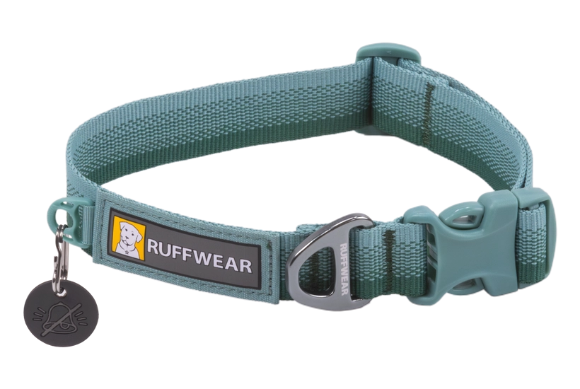 Ruffwear Front Range Dog Collar in River Rock Green