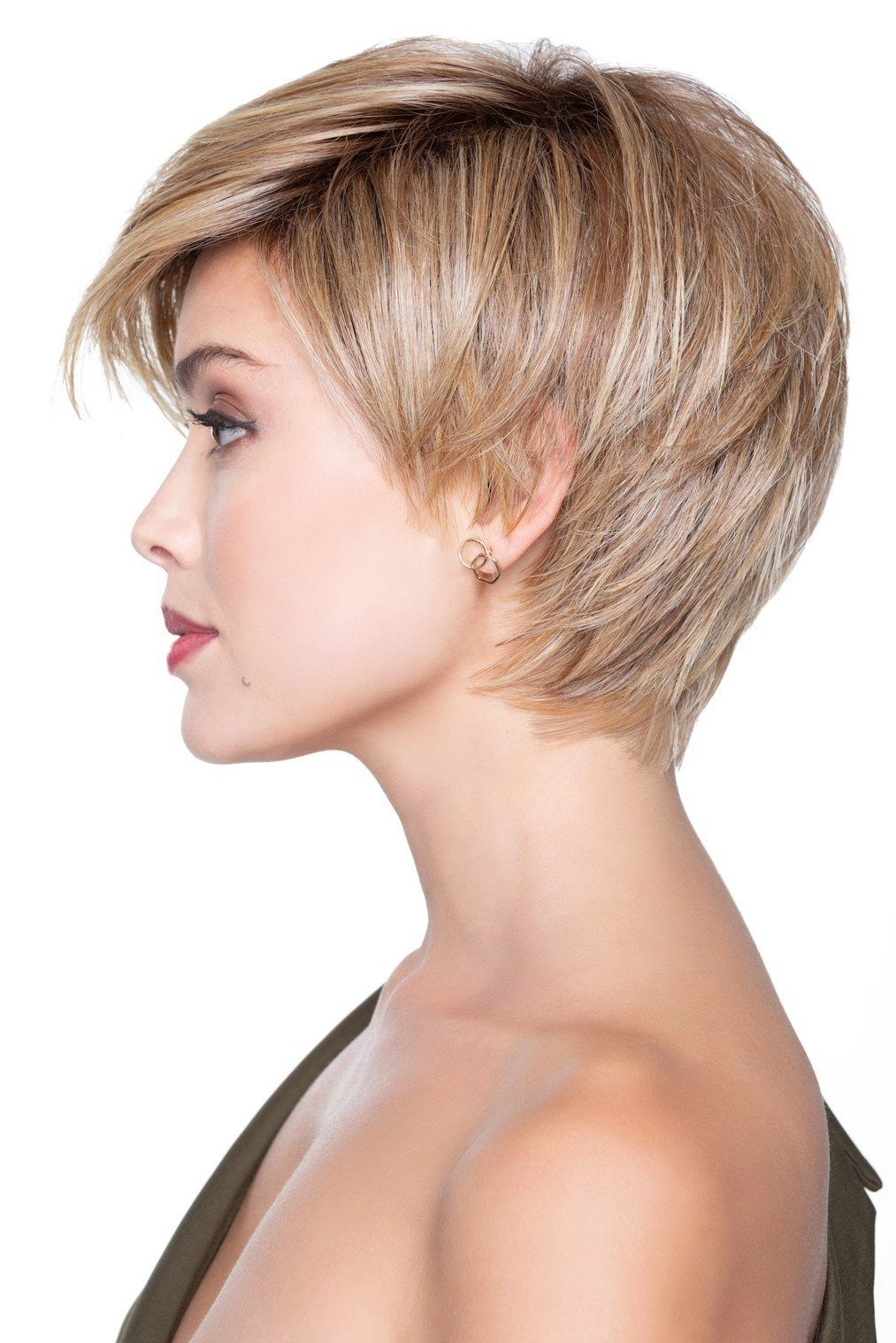 Sale - TressAllure Wigs - Angled Pixie Wig (VC1202) - Color: 1001