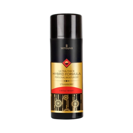 Sensuva Ultra Thick Hybrid Personal Moisturizer - 3.38 oz Strawberry